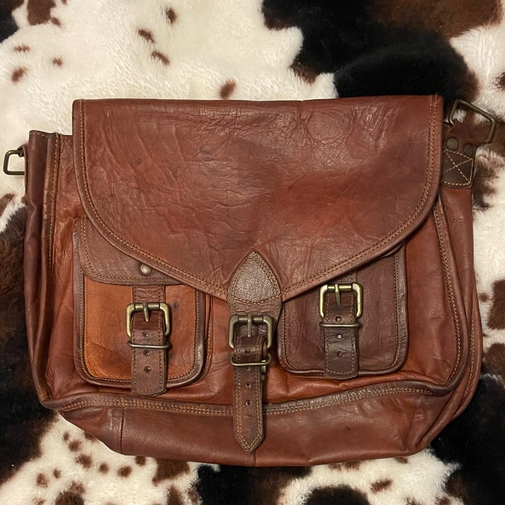 Brown Leather Women's Bag